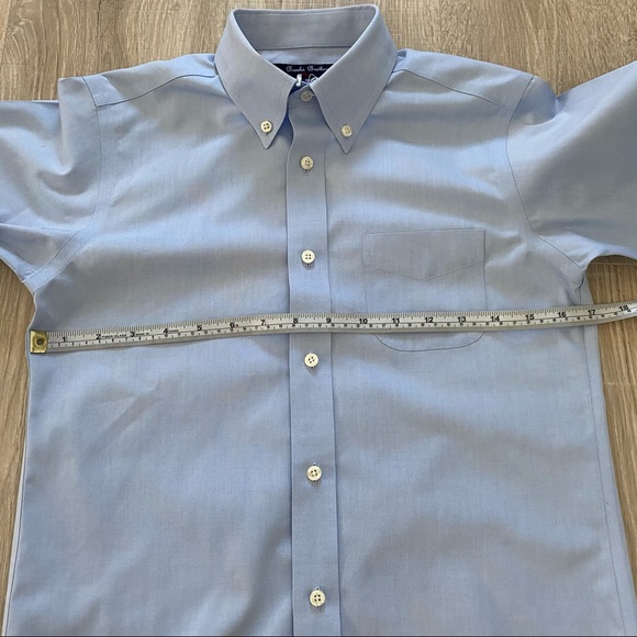 2 Brooks Brothers Boys Non-Iron Dress Shirt Sz 12 - Picture 10 of 12